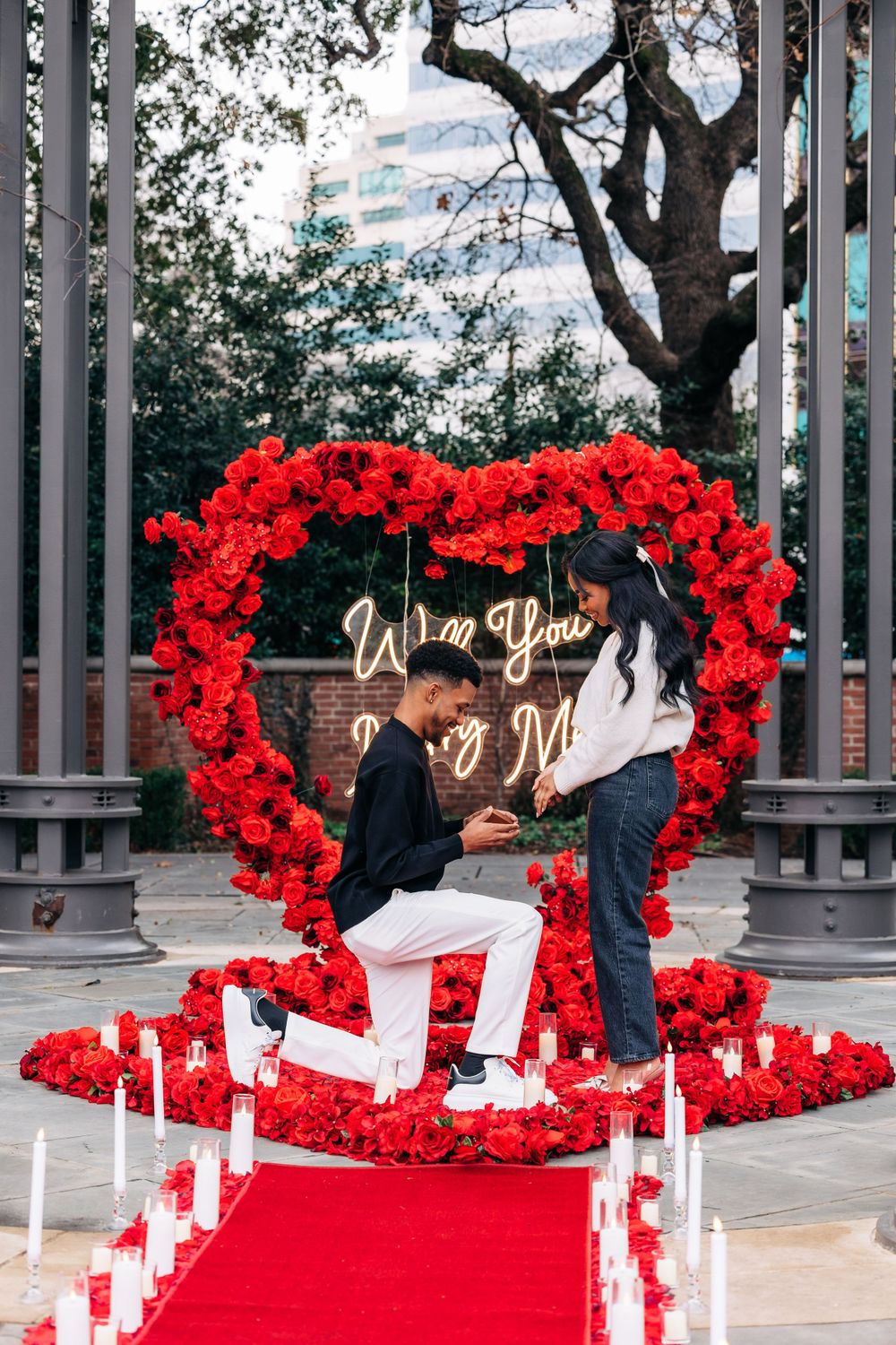 Arlington Hall at Lee Park Proposal Dallas, Texas by My One Sweet Rose Photo