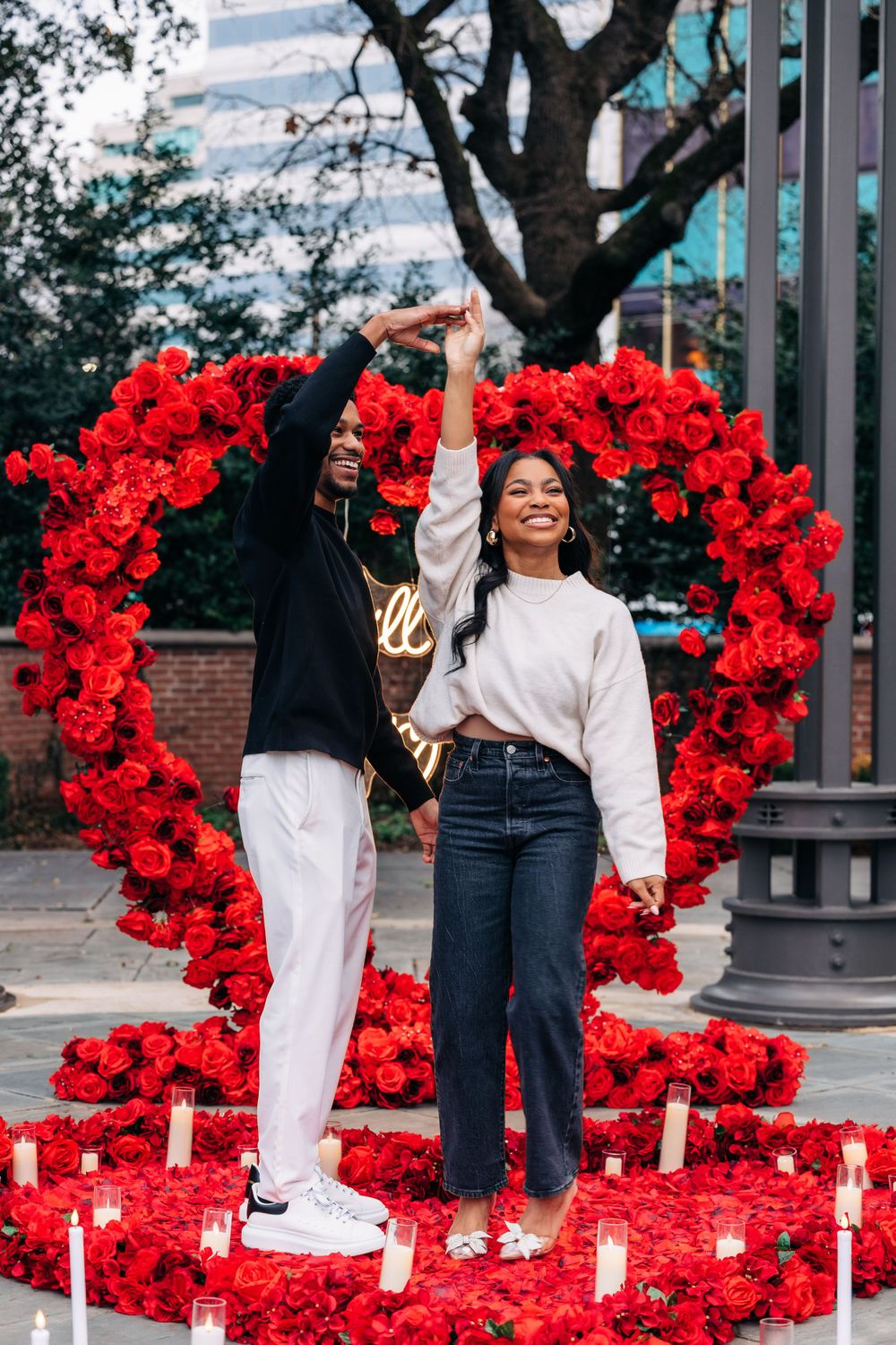 Arlington Hall at Lee Park Proposal Dallas, Texas by My One Sweet Rose Photo