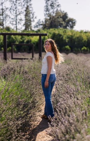 Senior Photos, Senior Rep Team, Simi Valley, Ventura County, Simi High School, Underwood Family Farms, Lavender Fields
