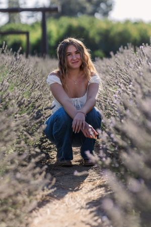 Senior Photos, Senior Rep Team, Simi Valley, Ventura County, Simi High School, Underwood Family Farms, Lavender Fields