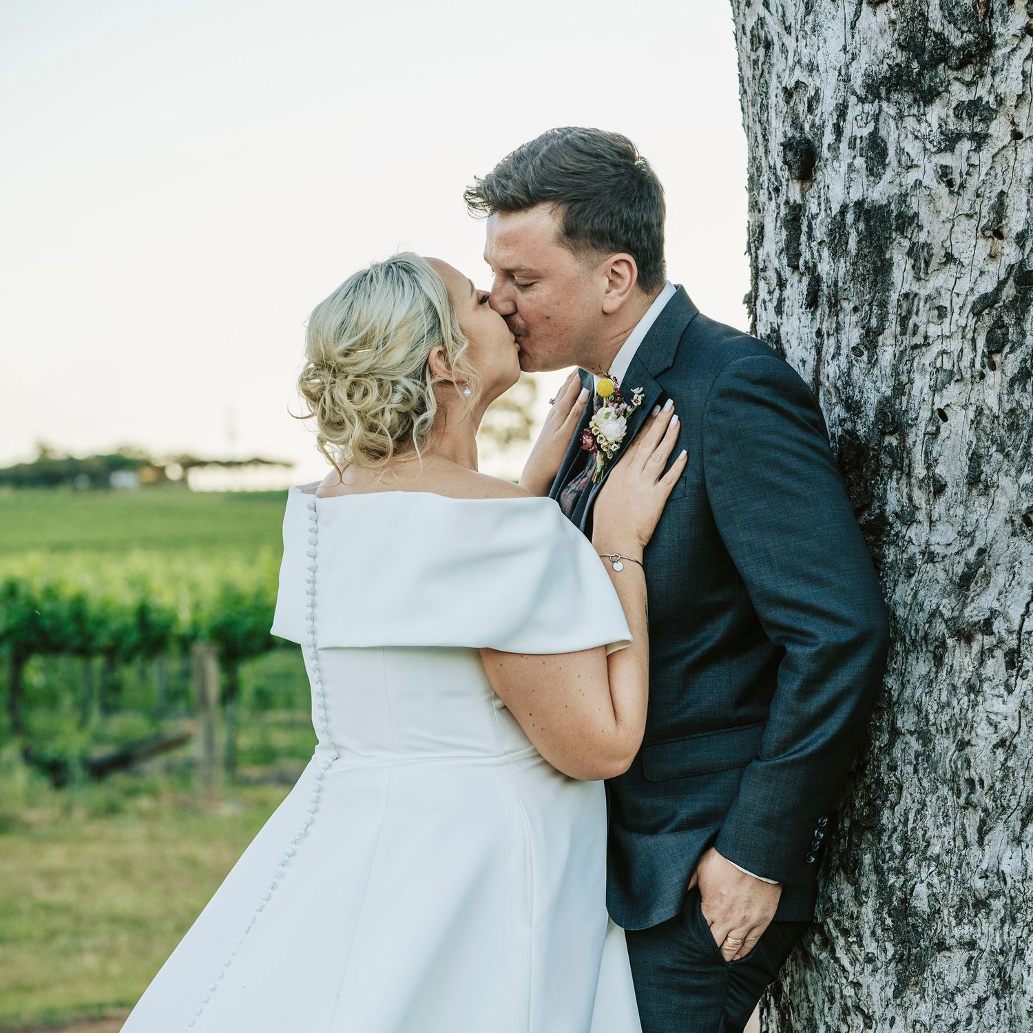 Engagement photos at Morpeth, Hunter Valley by Adam West photographer.