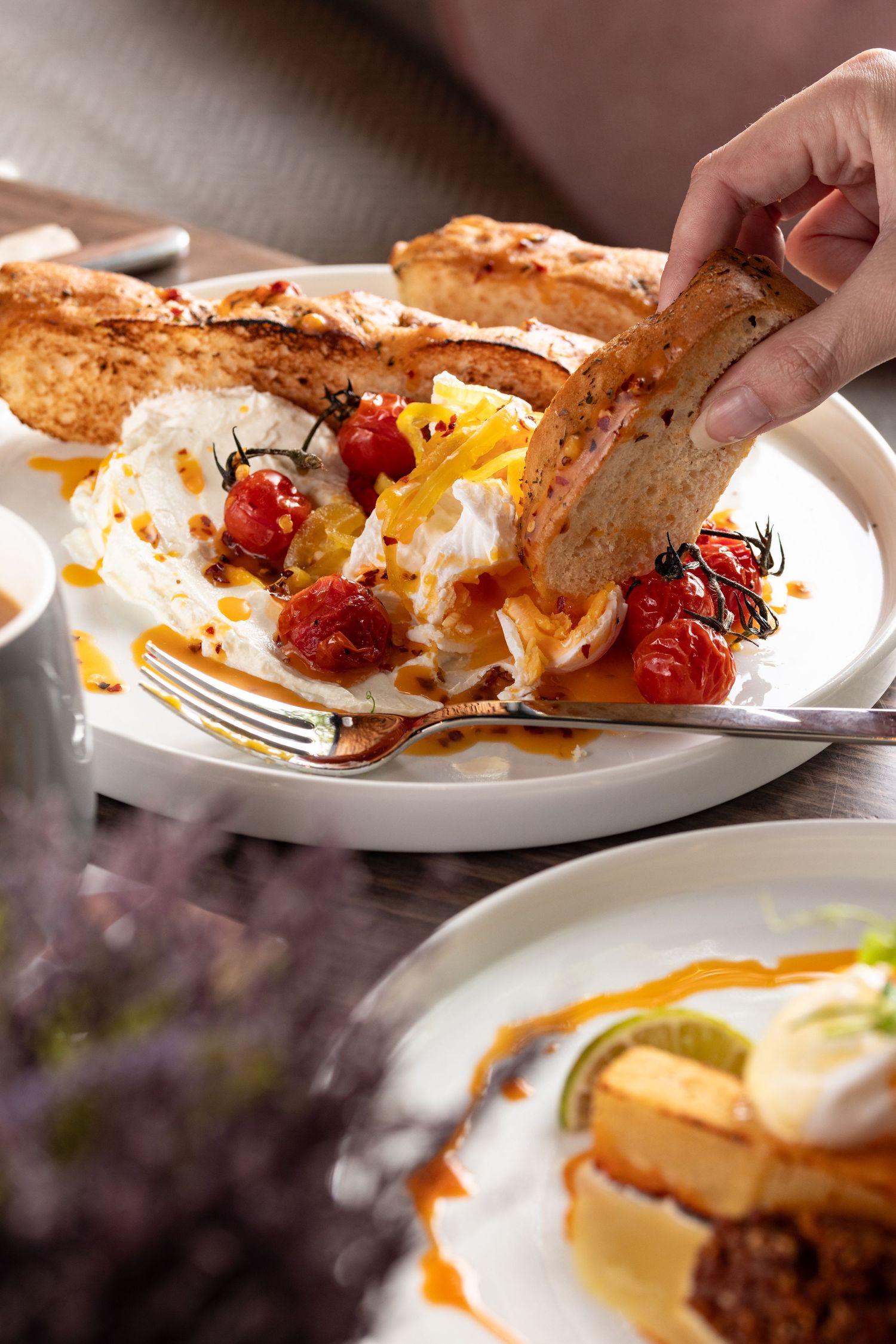 Styled food and drink photography for restaurant menus and marketing - Ryan Stanikk Photography