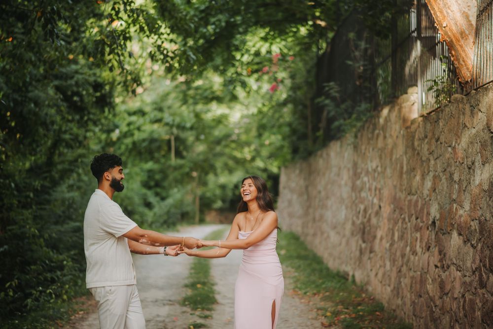 St Lucian photographer captures surprise proposal and engagement photoshoot at Caille Blanc in Soufriere St Lucia in front of the Pitons