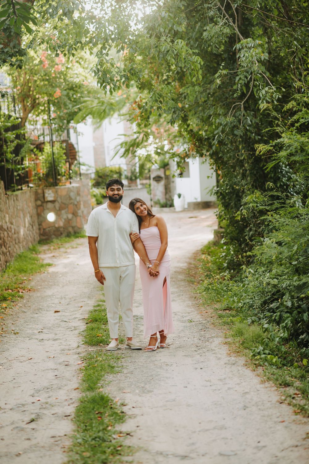 St Lucian photographer captures surprise proposal and engagement photoshoot at Caille Blanc in Soufriere St Lucia in front of the Pitons
