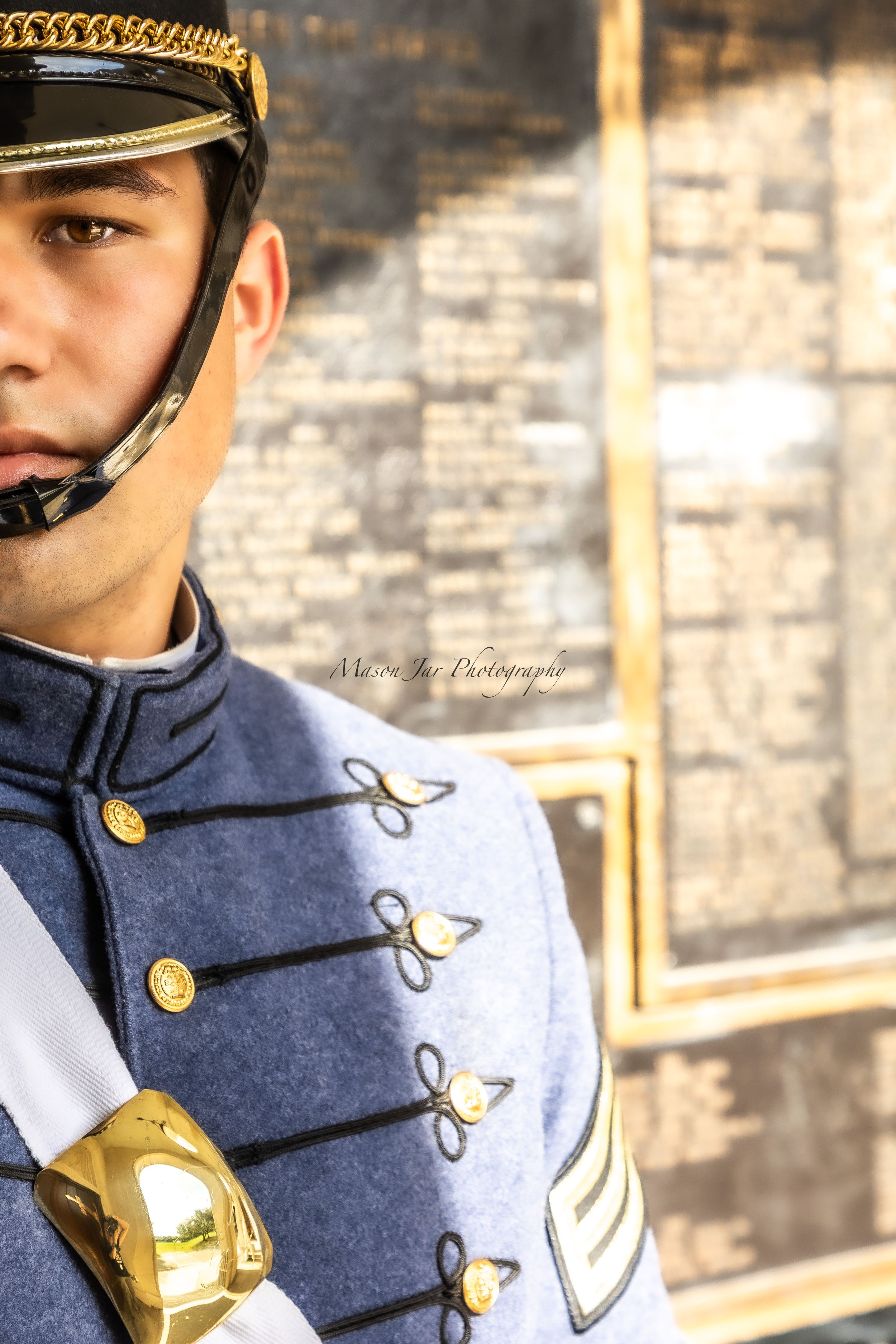 AFFORDABLE CITADEL CADET PORTRAITS IN CHARLESTON, SC AND MASON JAR PHOTOGRAPHY DOIN SOMETHING DIFFERENT