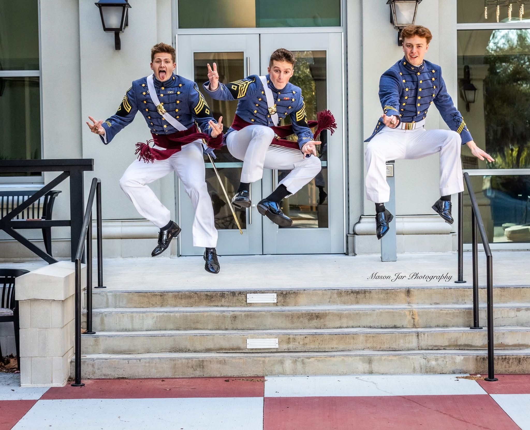CITADEL CADET PORTRAITS AND MASON JAR PHOTOGRAPHY DOIN SOMETHING DIFFERENT