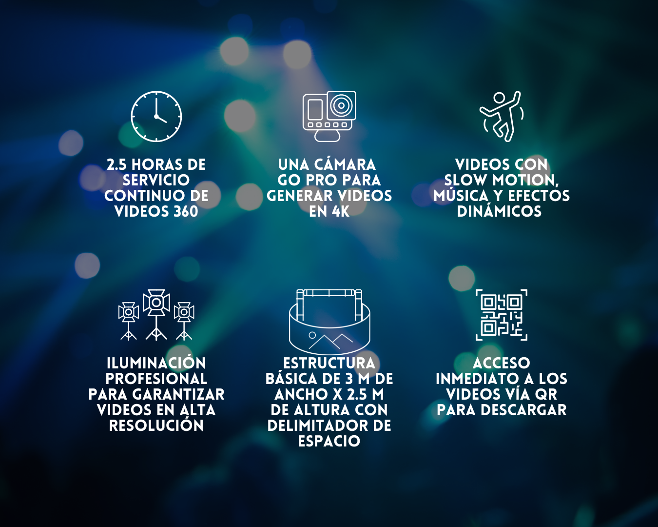 Sky 360 Deluxe para eventos elegantes en Guatemala