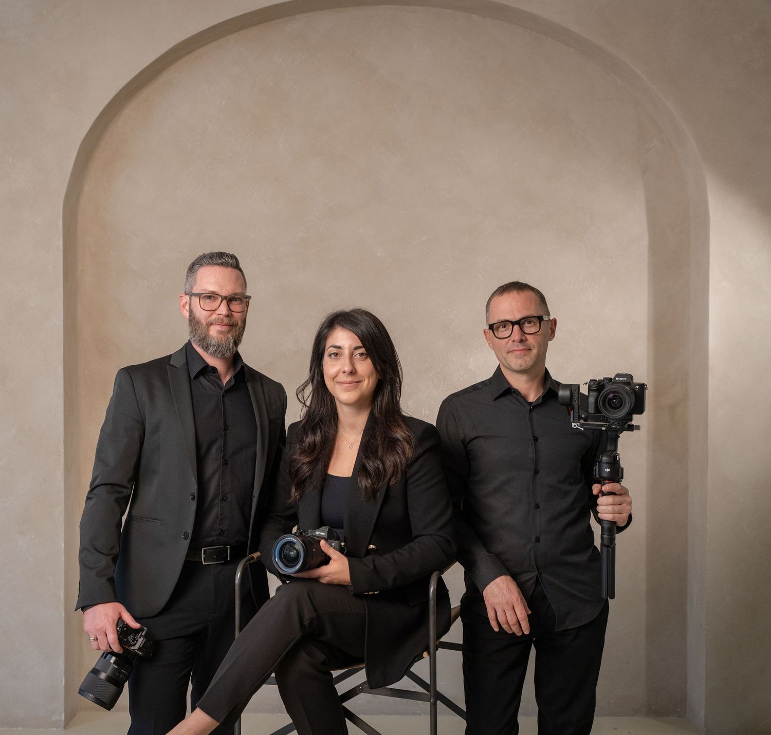 Thierry Gonzalez, Marisa Cerqueira et Jonathan Bordeleau, équipe photo et vidéo mariage de luxe au Québec. T-Gonzalez Fine-Art Photography