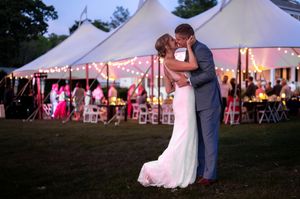 Coastal wedding portrait captured by a Seacoast Maine, NH, MA, and Portsmouth New Hampshire wedding photographer. Harpswell Inn, Maine