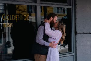 Engagement portrait captured by a Seacoast Maine, NH, MA, and Portsmouth New Hampshire wedding photographer. York, Maine
