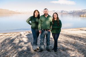 Family Session at Fremont Lake