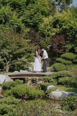 Proposal at the Japanese Friendship Garden, Balboa Park San Diego CA
