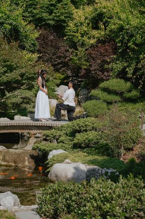 Proposal at the Japanese Friendship Garden, Balboa Park San Diego CA