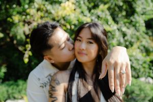 Proposal at the Japanese Friendship Garden, Balboa Park San Diego CA