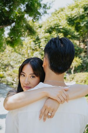 Proposal at the Japanese Friendship Garden, Balboa Park San Diego CA