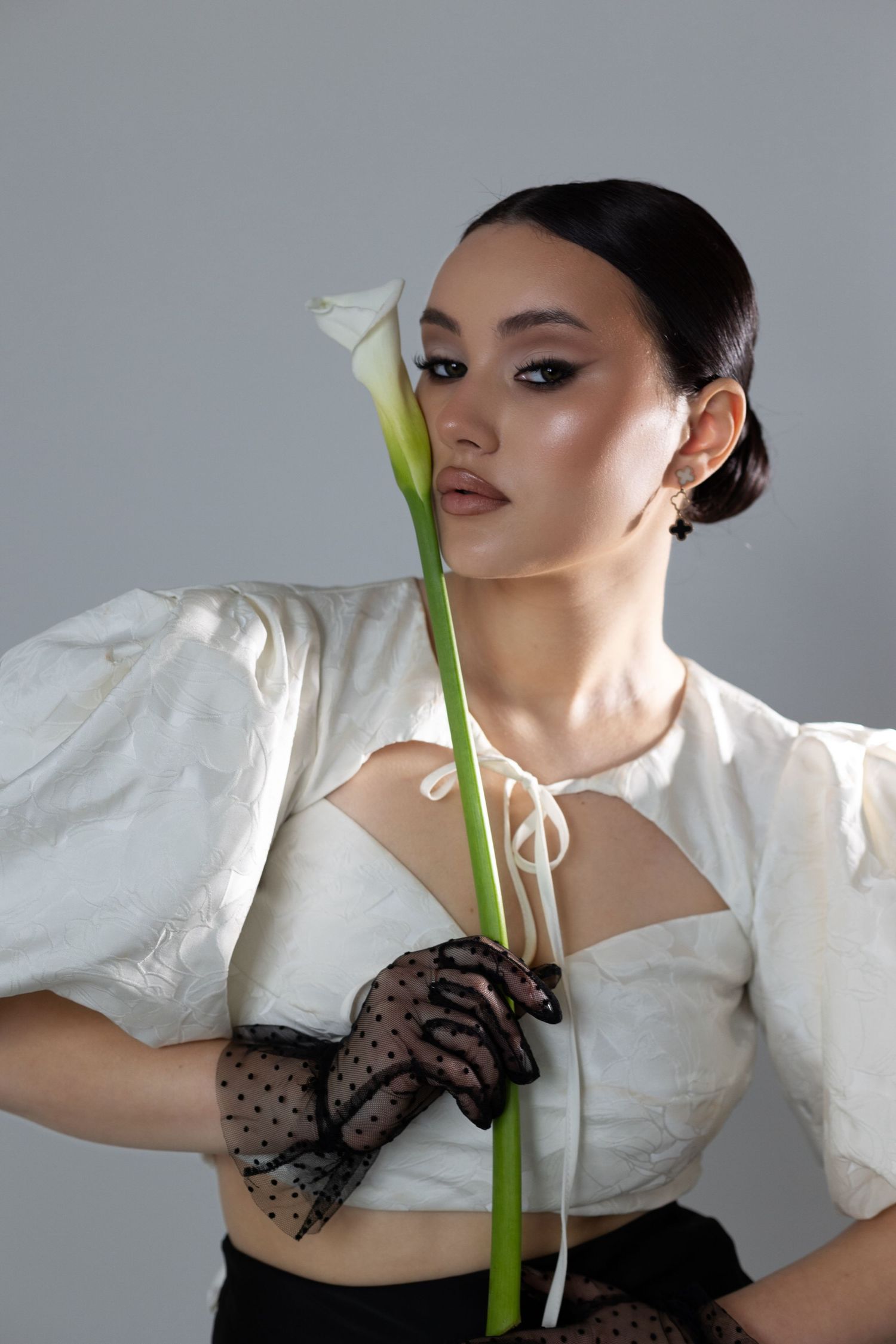 Bridal makeup and hairstyling in Cambridge by Vosophie Makeup
