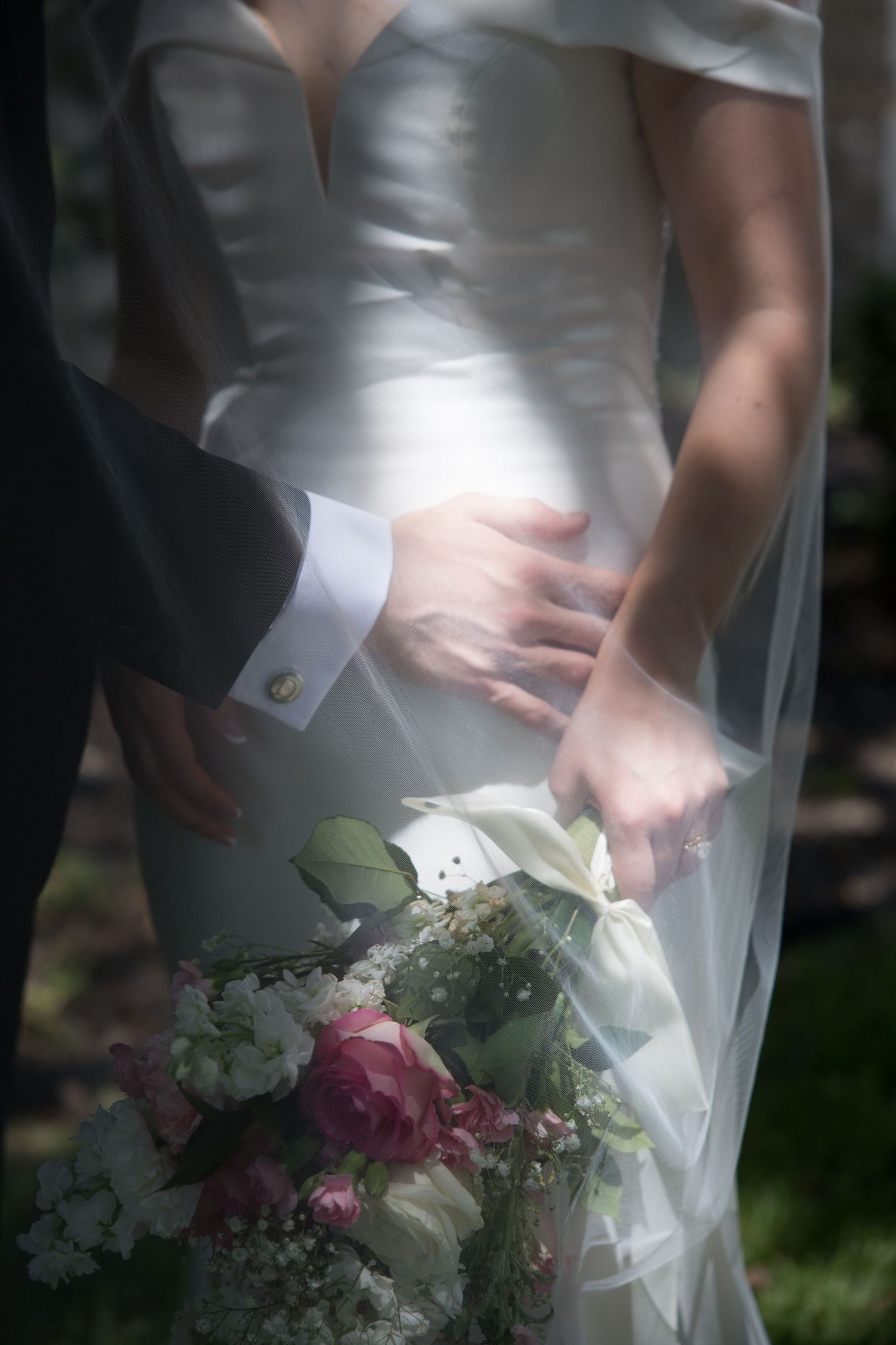 Cute wedding photo
