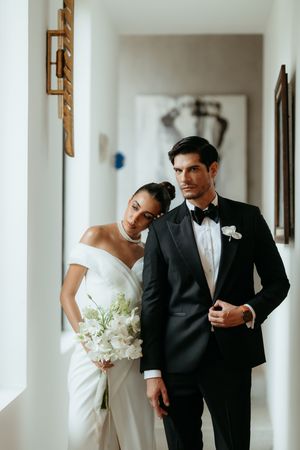Editorial 2025 bride and groom picture in showing the beautiful mansion Casa Xolo, in Tulum.
Papaya Playa Tulum