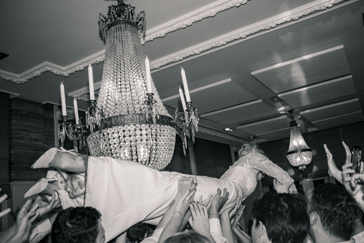 BLACK TIE WEDDING - LONDON WEDDING PHOTOGRAPHY - WEDDING DANCEFLOOR