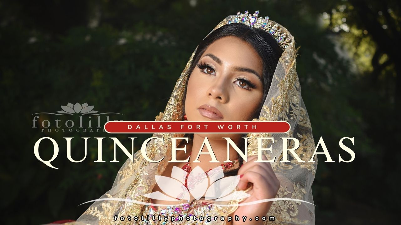 Fotos de quinceañera en Fort Worth Texas tomadas por fotógrafo que entiende tradiciones latinas