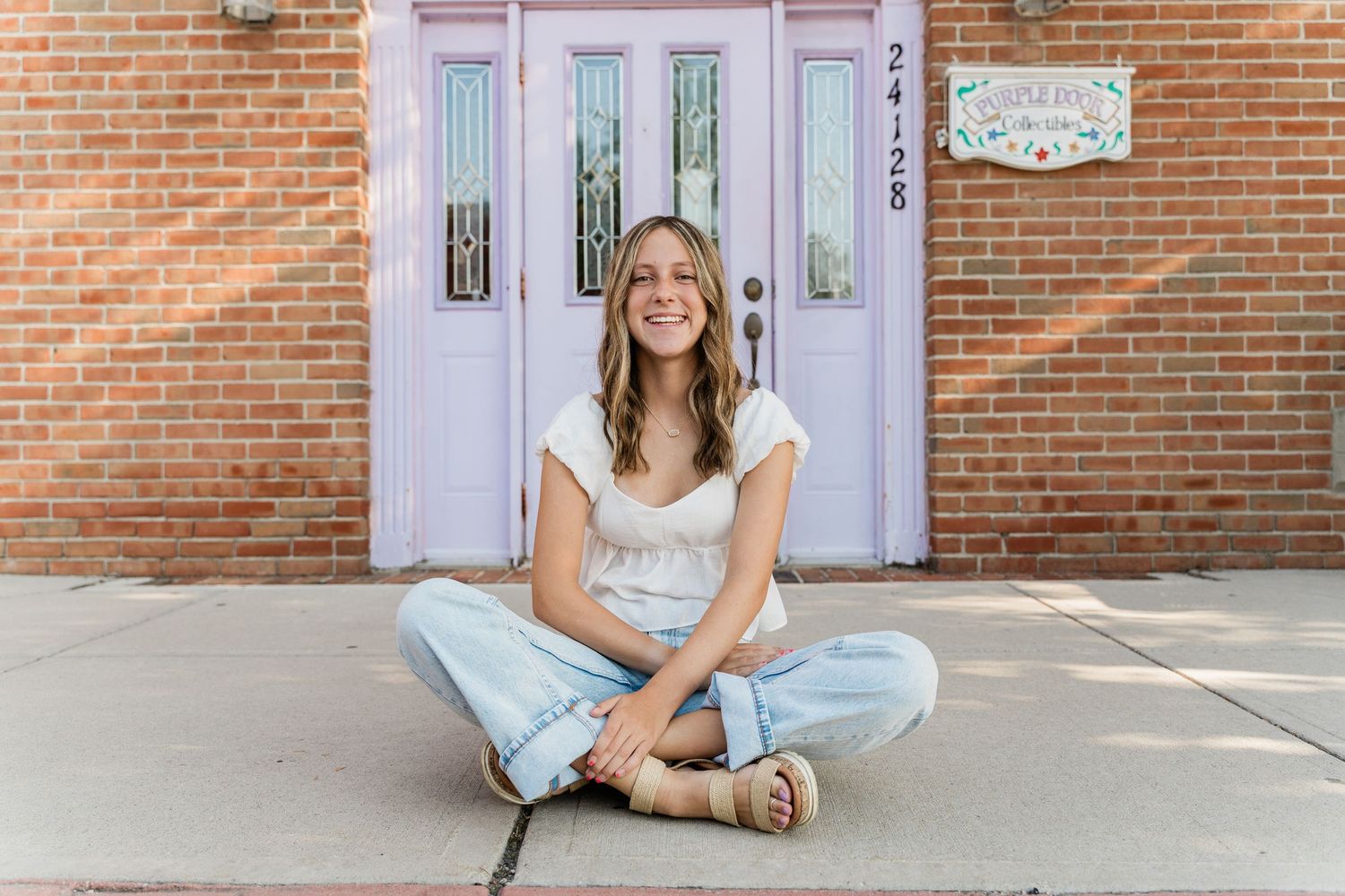 Downtown Grand Rapids senior photos