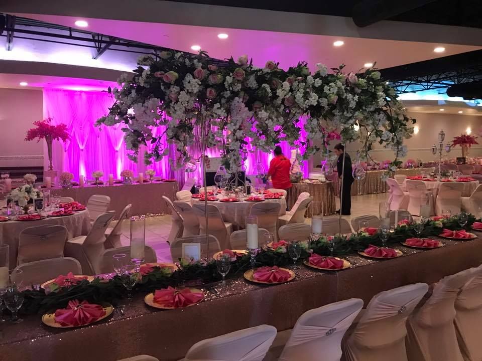 Dallas quinceañera venue with polished interior and flexible setup for formal entrances, court dances, and reception highlights