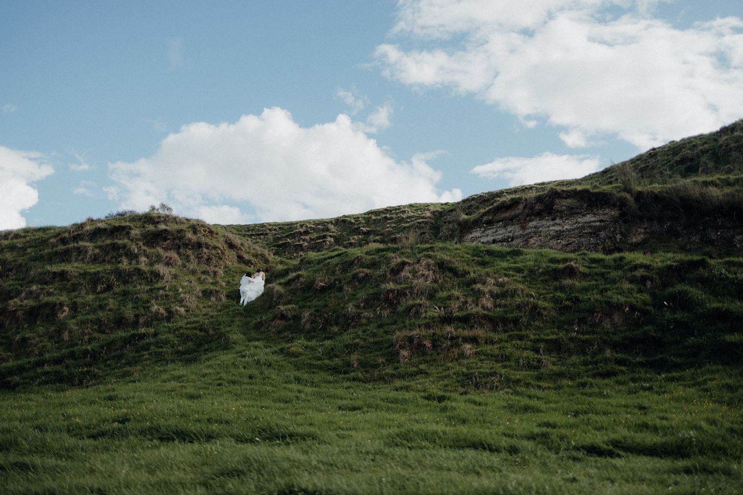 A couple during their elopement and photoshoot with Apertured Media-Auckland Wedding Photographer