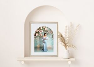 Arch frame for newborn and maternity photography