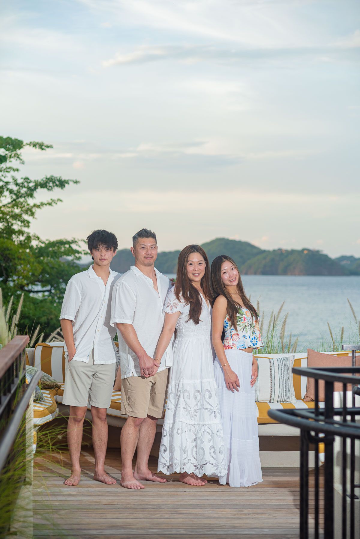 Photo session in Waldorf Astoria, Punta Cacique, Costa Rica