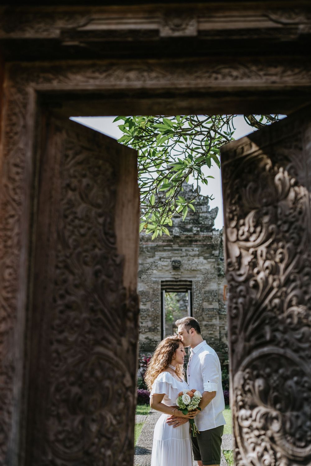 Prewedding couple photography in Bali Museum