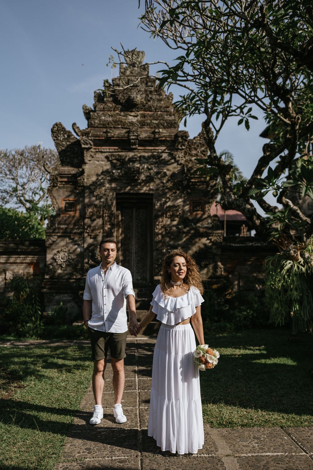 Prewedding couple photography in Bali Museum