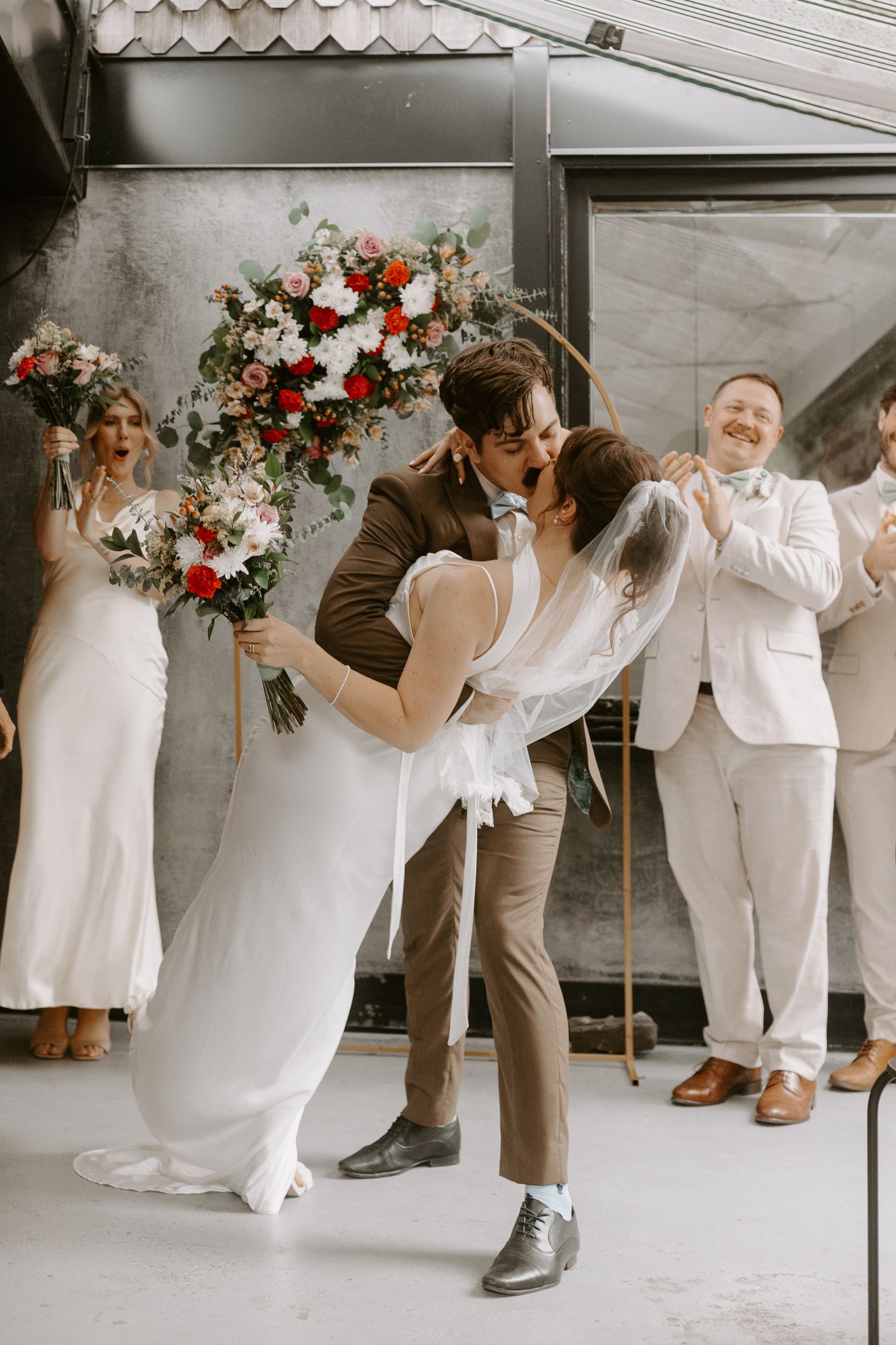 Intimate toronto brewery wedding at Rorschach Brewing Co.