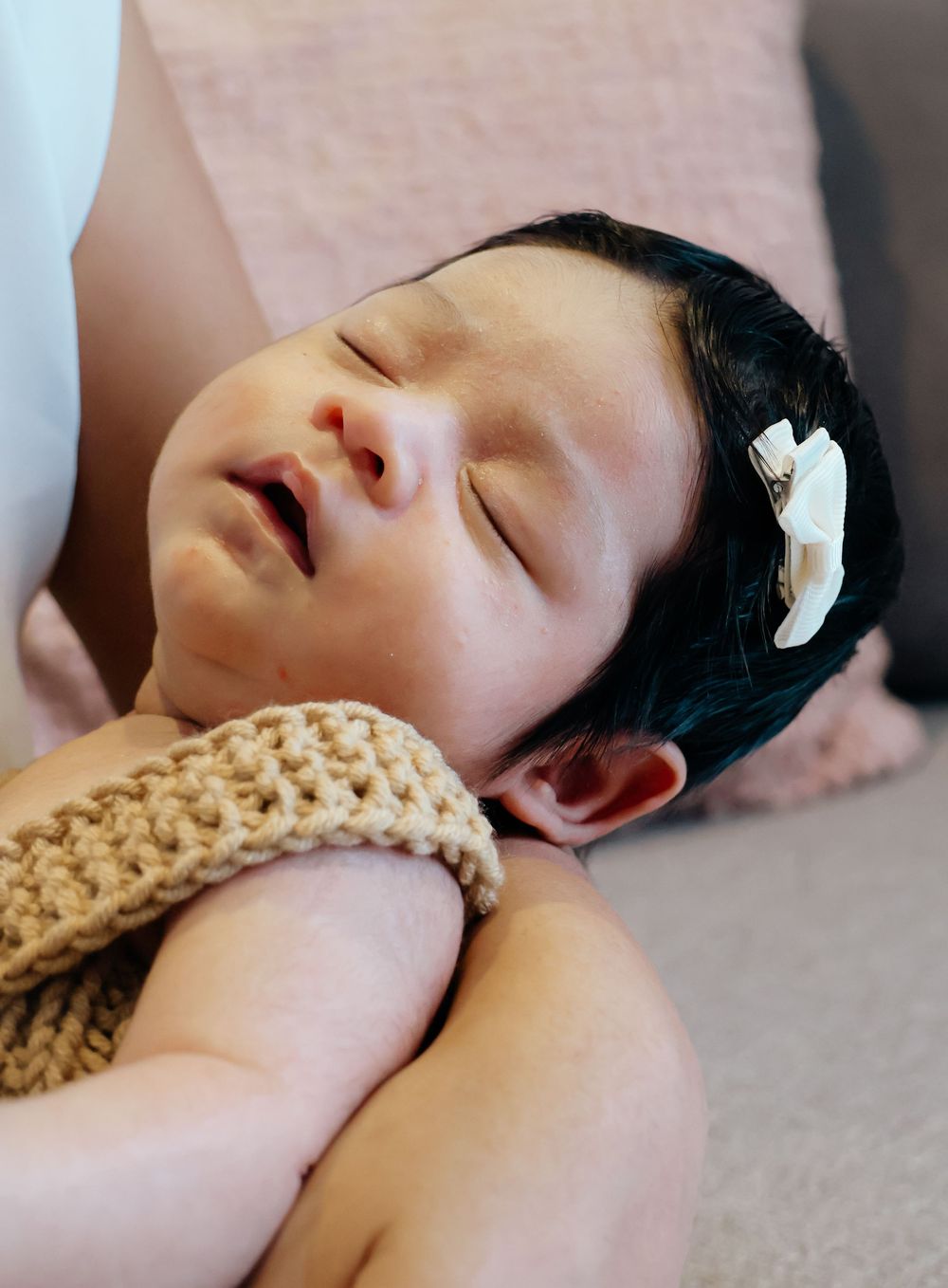 Natural newborn session