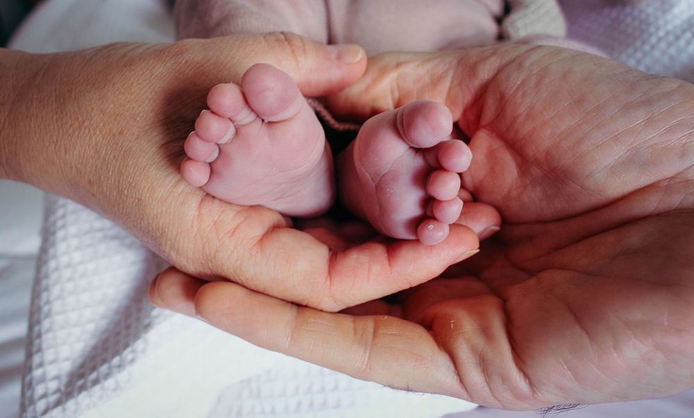 Natural newborn session