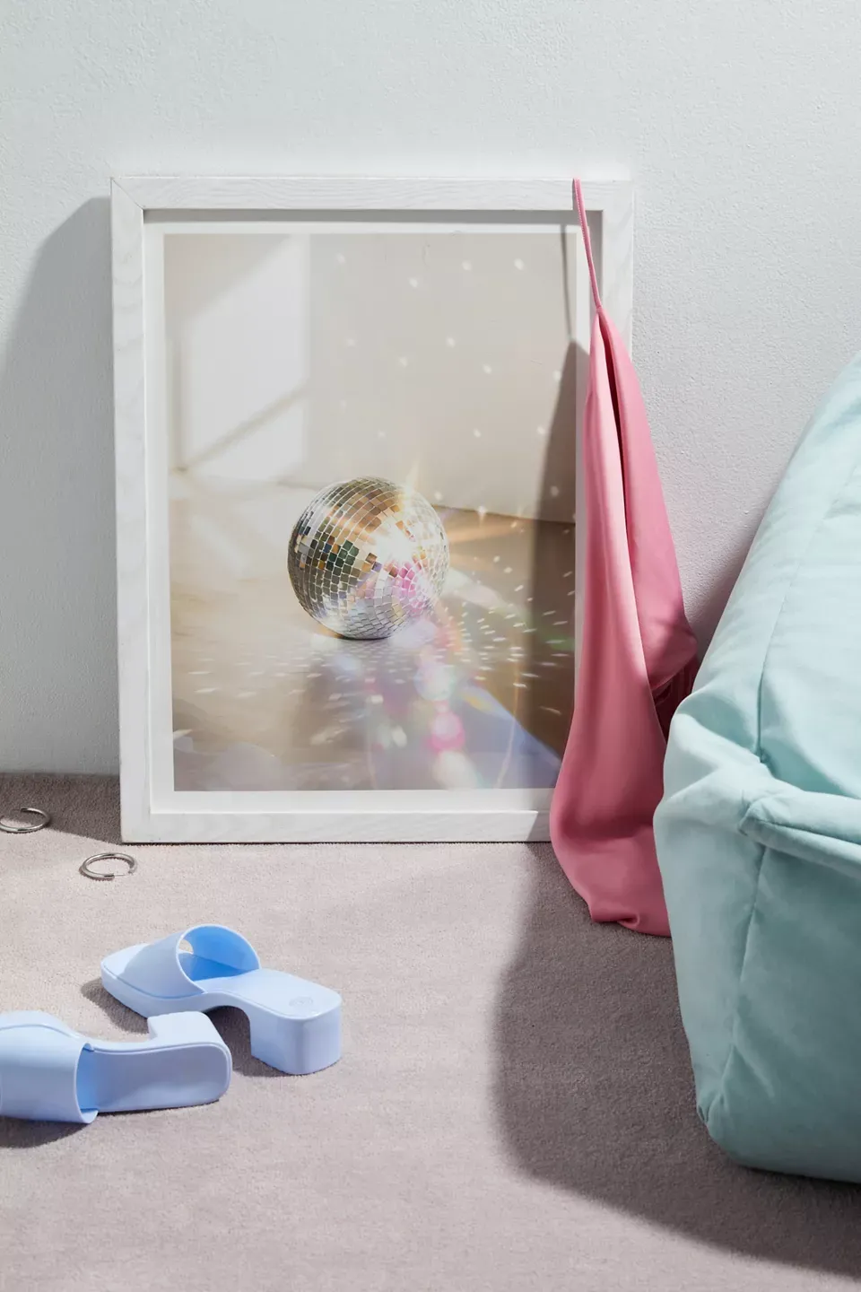 urban outfitters wall art artist disco poster home decor dagmar pels photography