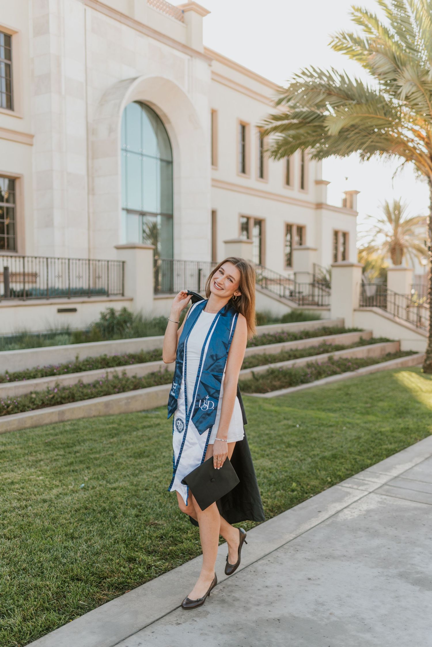 USD University of San Diego, Graduation Photos, Grad Photos, Golden Graduates, Anna Romani Photography
