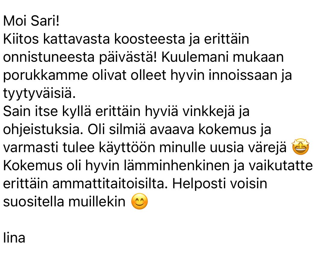 Paras Värianalyysi Helsinki