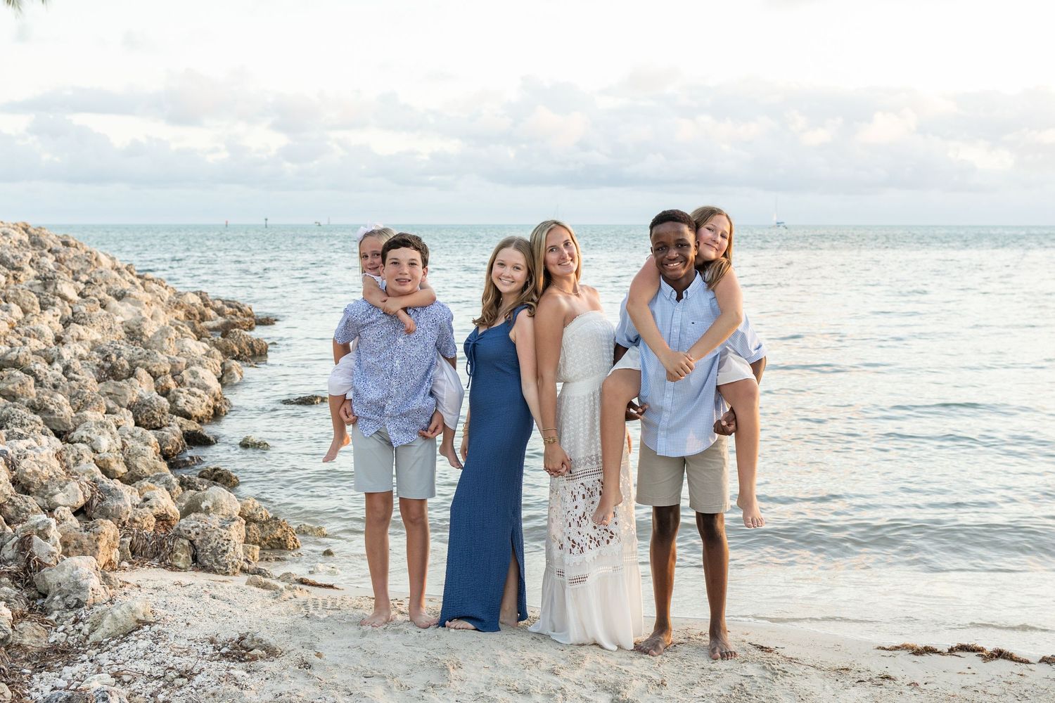 Florida Keys family photography, Large Group Photography