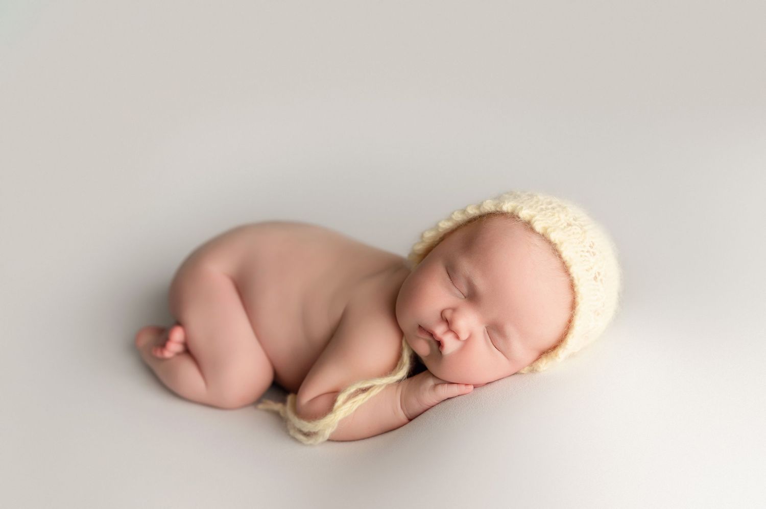 posed newborn photo in studio near mt lebanon