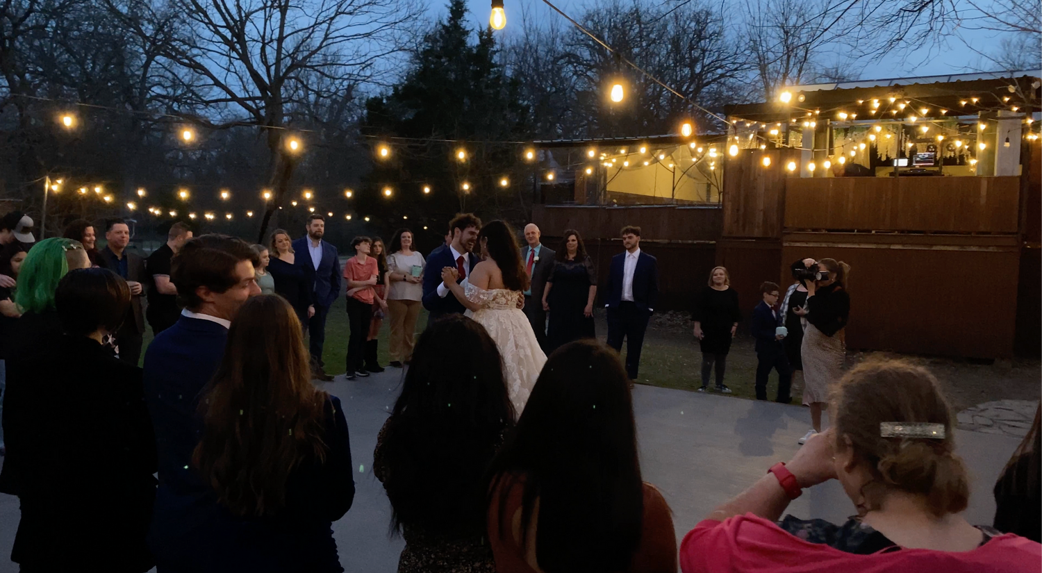 Alyssa S. Creative Texas portrait videographer. Beautiful wedding in Dallas, Texas.