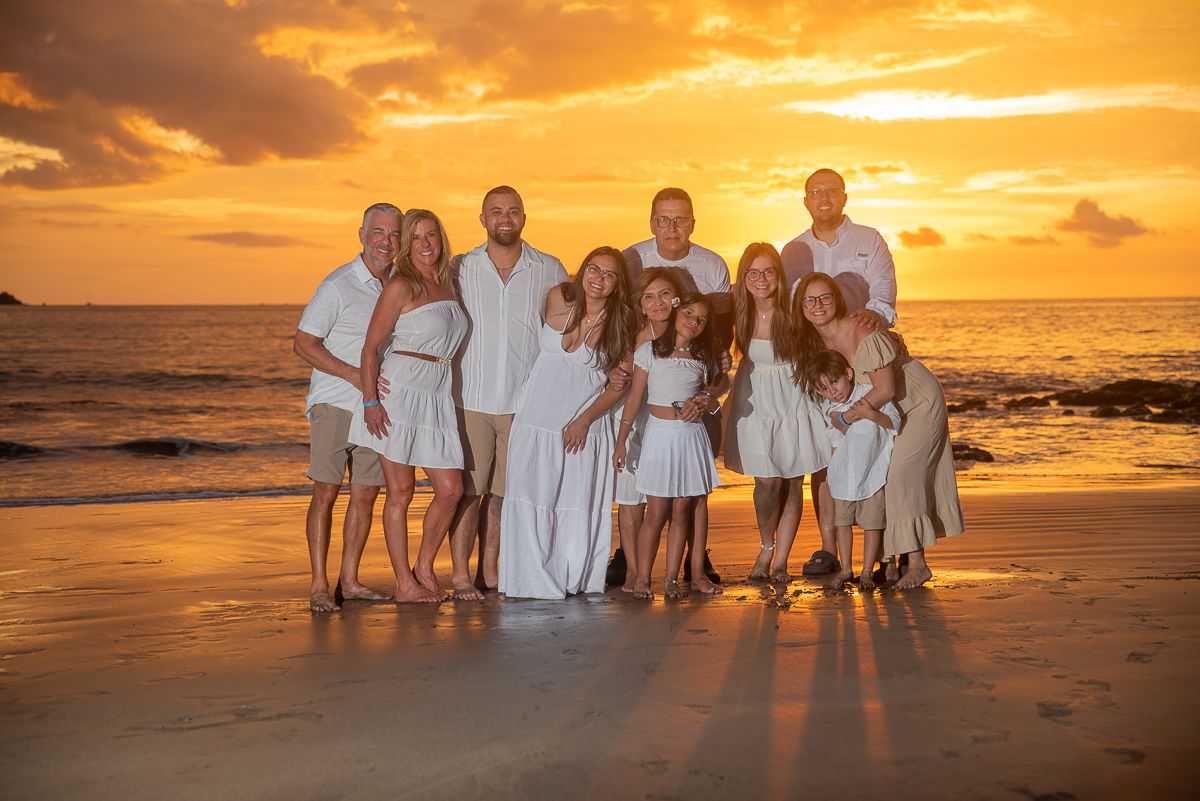 Family portrait in Papagayo