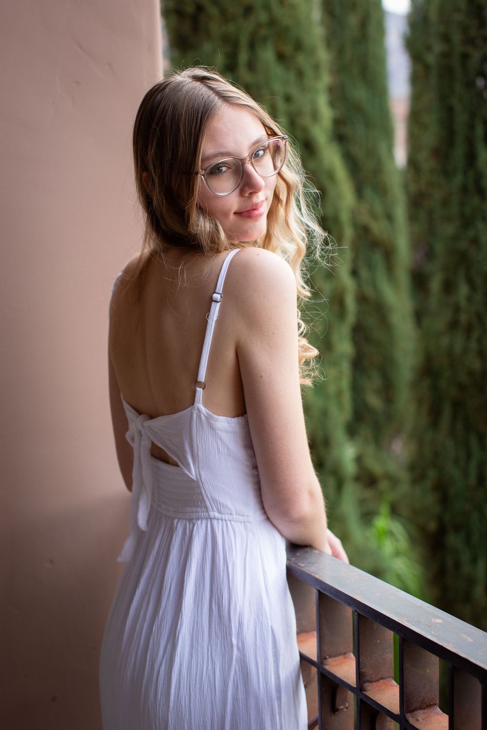 High school senior photo in Tucson, Arizona