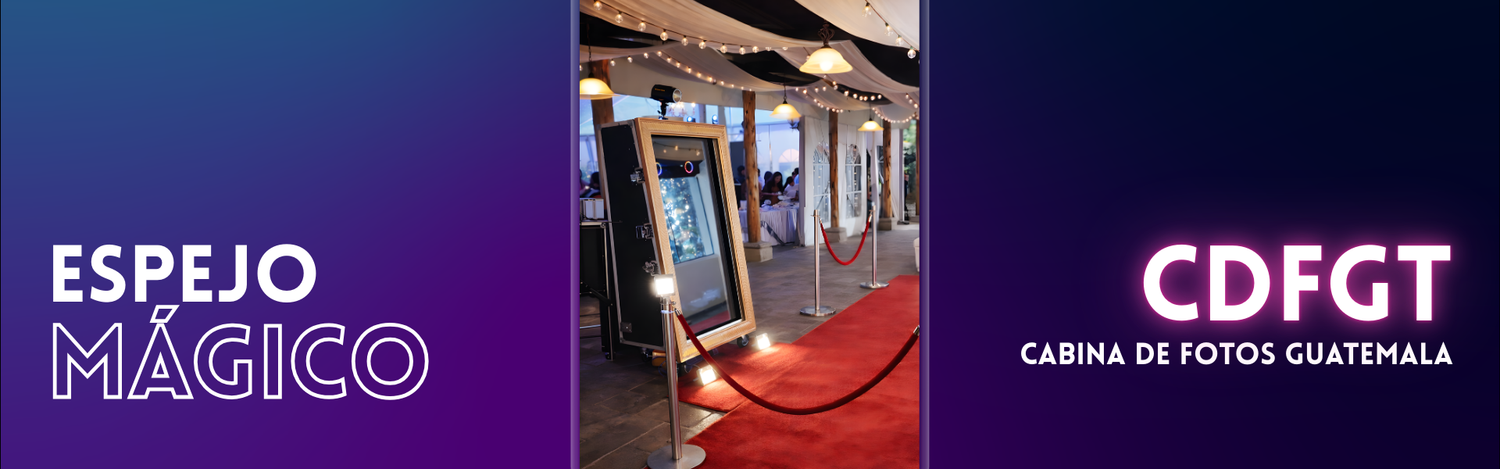 espejo magico para fotos en eventos con excelente calidad de imagen