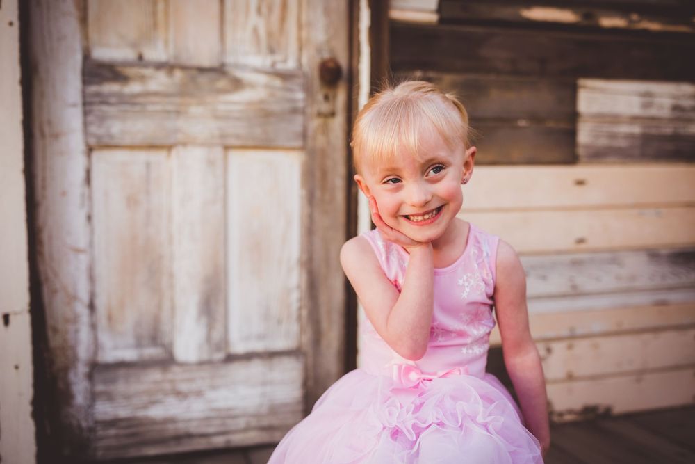 Kids birthday photo session Beaumont CA natural light outdoor portraits