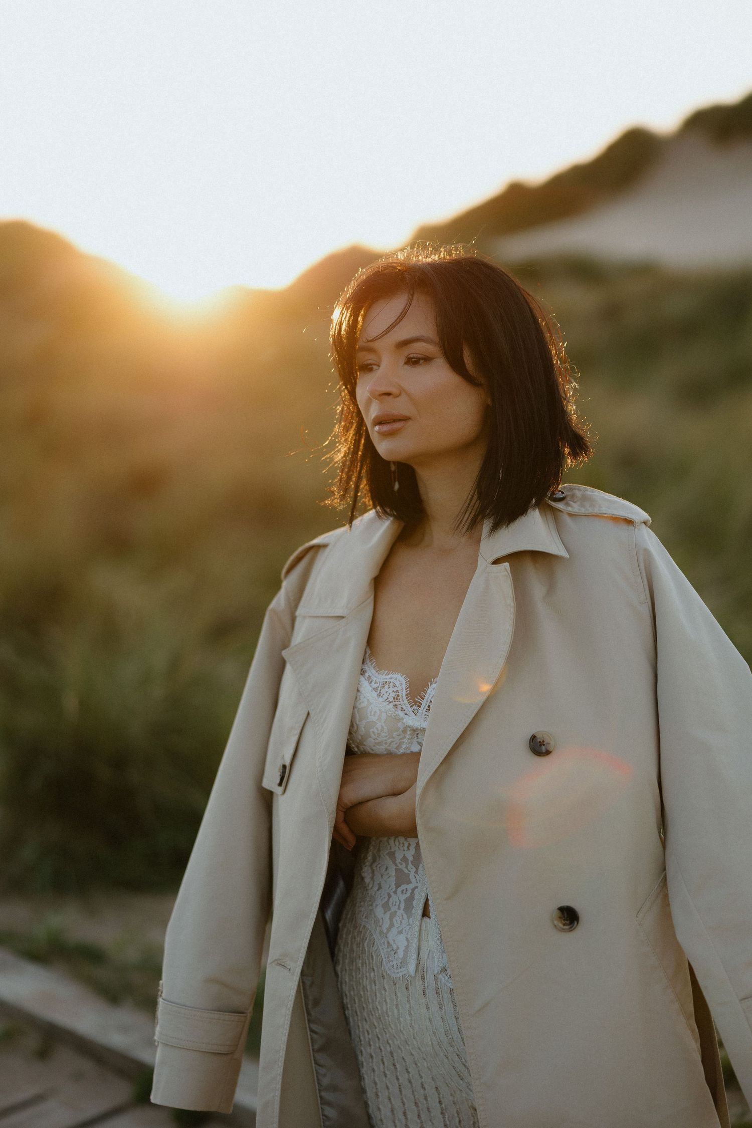 Portrait at the Formby beach