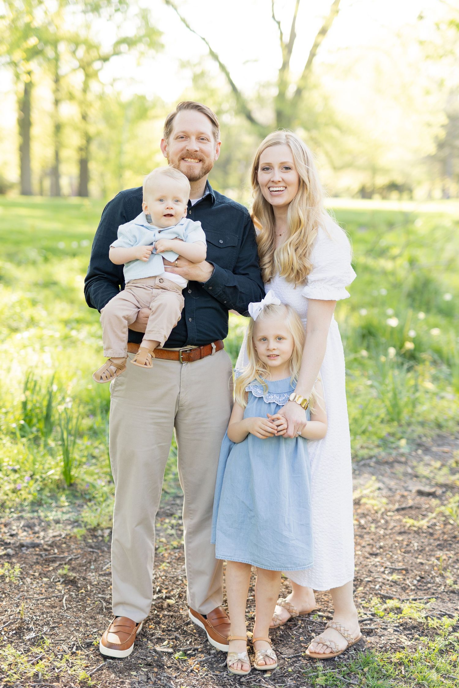 Tower Grove Park St Louis, MO family session springtime