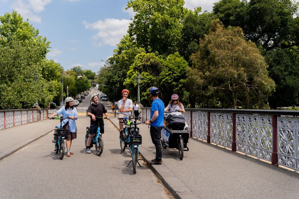 For Airbnb Experience with Blue Tongue Bikes.