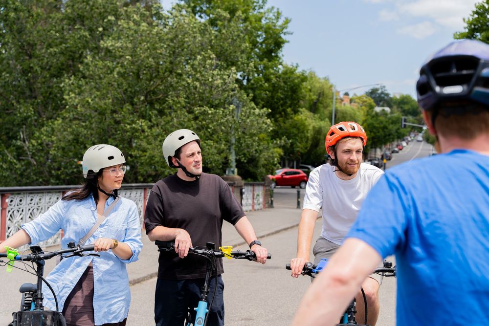 For Airbnb Experience with Blue Tongue Bikes.