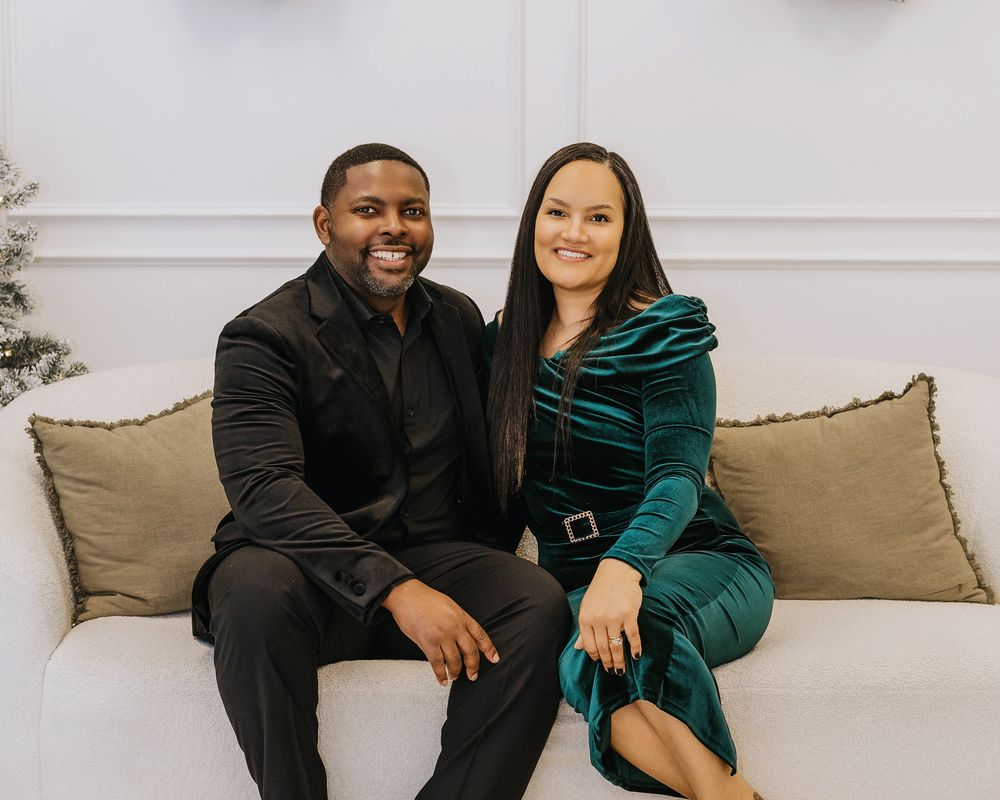 Studio Couple portrait session in Charlotte NC by GEarlePhotography