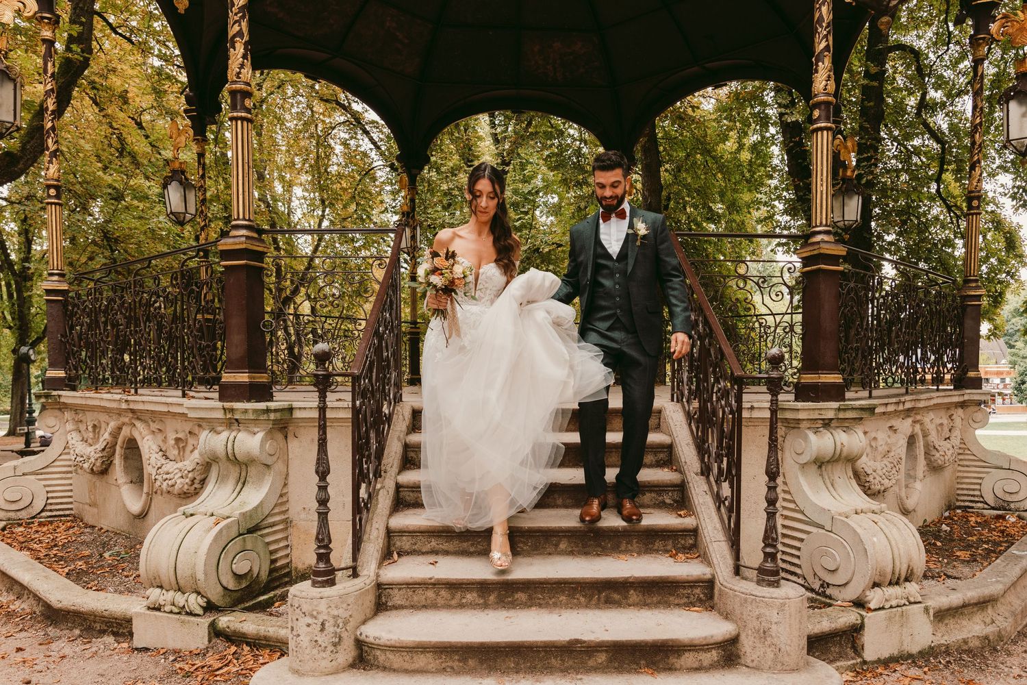les mariés ont fait un first look à Nancy